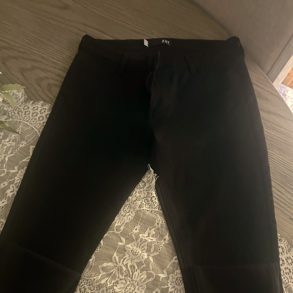 Kut from the Kloth skinny black pants